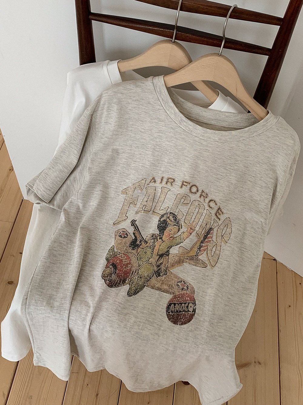 Forever Kids 正韓 水洗寬鬆印花 長版T【A60002】韓國代購