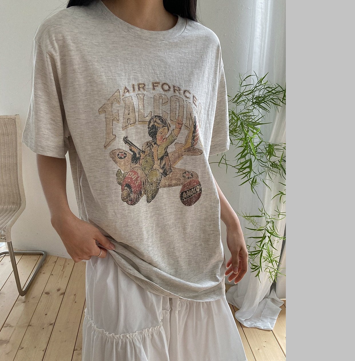 Forever Kids 正韓 水洗寬鬆印花 長版T【A60002】韓國代購