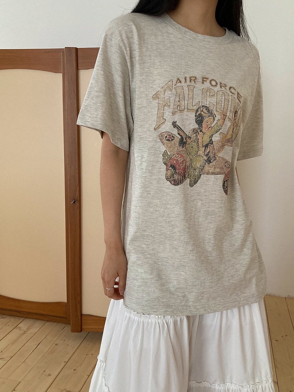 Forever Kids 正韓 水洗寬鬆印花 長版T【A60002】韓國代購