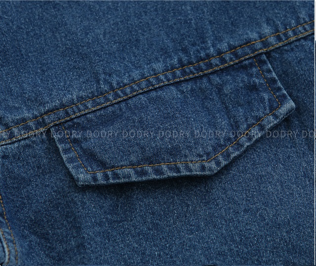 Forever Kids 正韓 好看剛好長度率性牛仔襯衫 外套【A60301】 