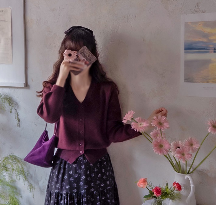 Forever Kids 正韓  紐扣V領開襟外套【A60308】 