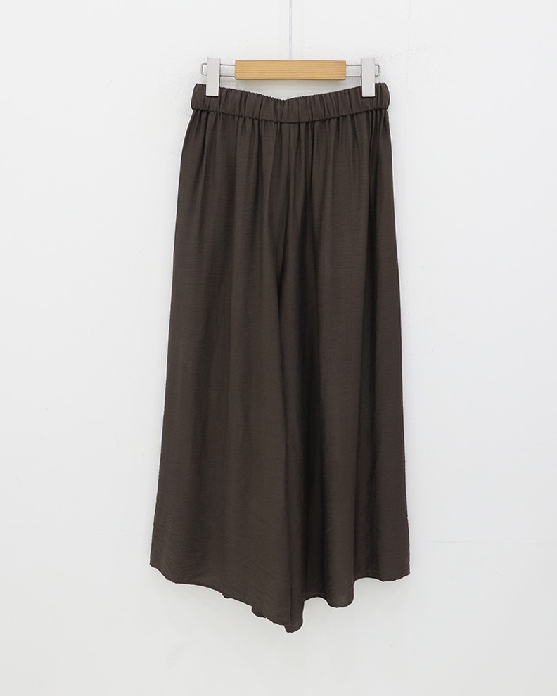 Forever Kids 正韓 飄逸輕盈抽繩寬褲 褲裙【A60408】 