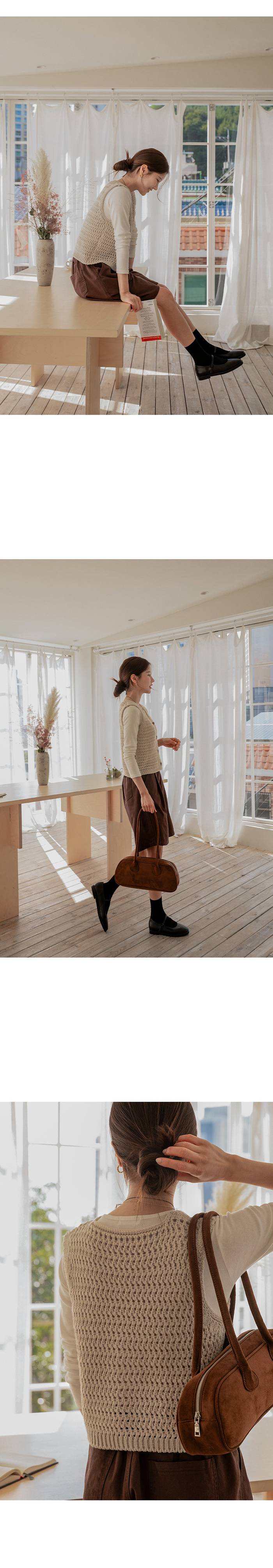 Forever Kids 正韓 V領排扣針織背心【C60403】