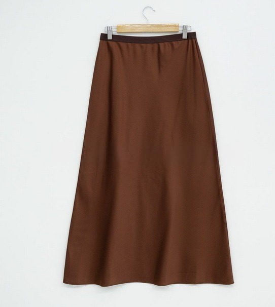 Forever Kids 正韓 光澤絲質感女人味長裙【D60406】