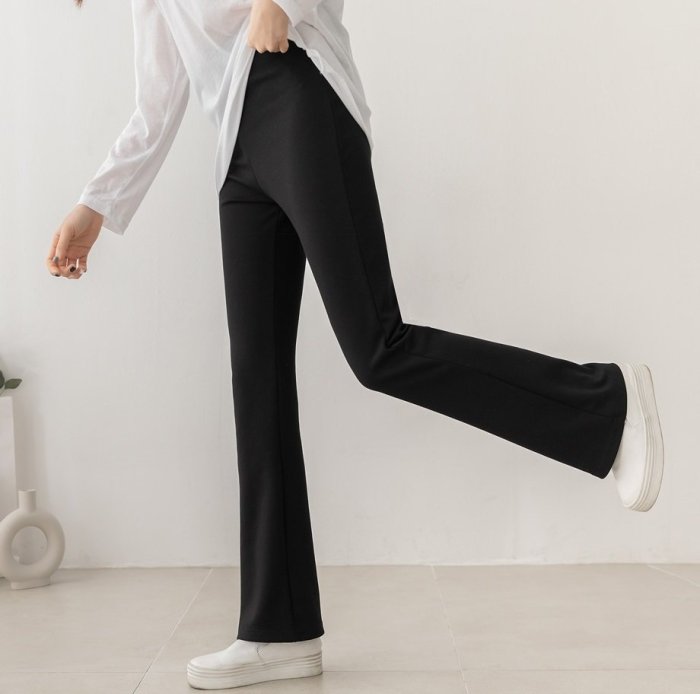 Forever Kids   正韓 超推薦!!鬆緊腰修身喇叭褲【FC3315】韓國代購