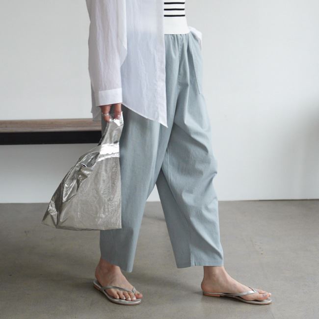 Forever Kids  正韓  寬鬆好穿 休閒褲鬆緊腰【D27009】