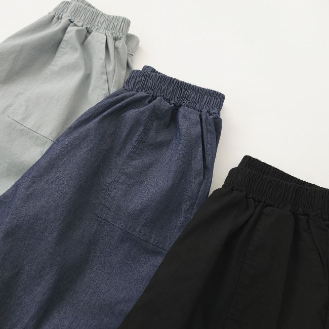 Forever Kids  正韓  寬鬆好穿 休閒褲鬆緊腰【D27009】