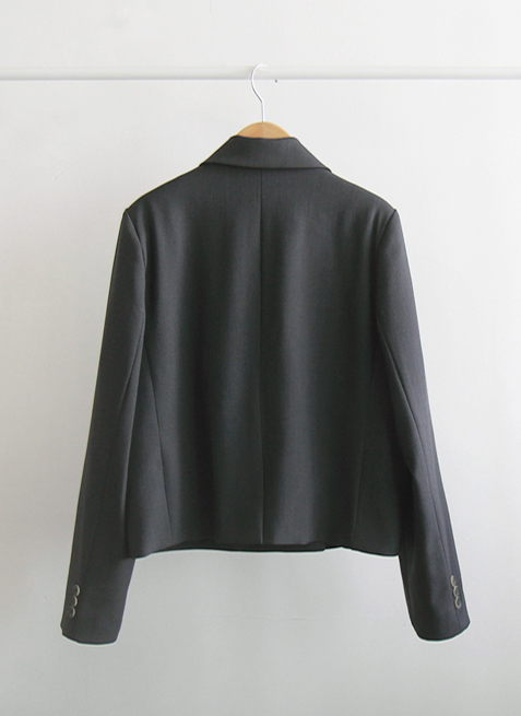 Forever Kids 正韓 乾淨俐落 雙扣 奢華布料修身夾克 西裝外套【HA60298】韓國代購