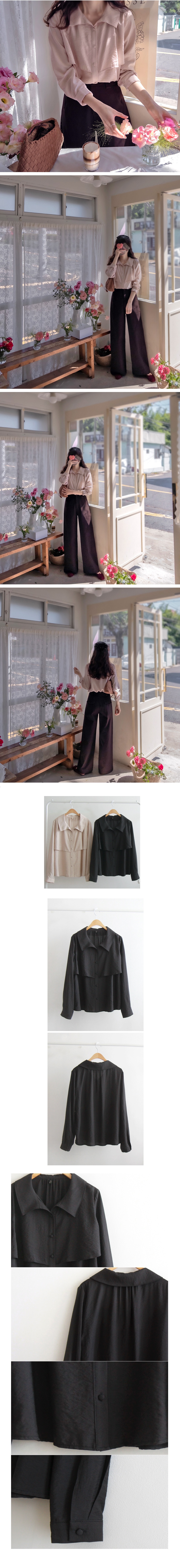 Forever Kids 正韓 柔軟的絲綢質感垂墜襯衫【B621320】韓國代購