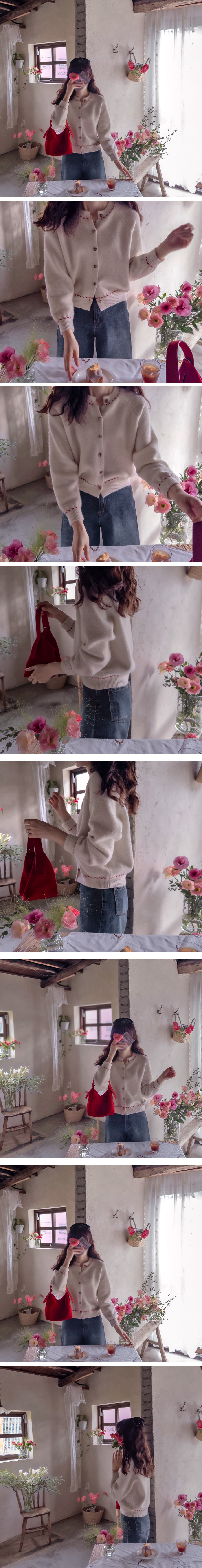 Forever Kids 正韓 柔軟蓬鬆配色開襟針織外套【B621321】韓國代購