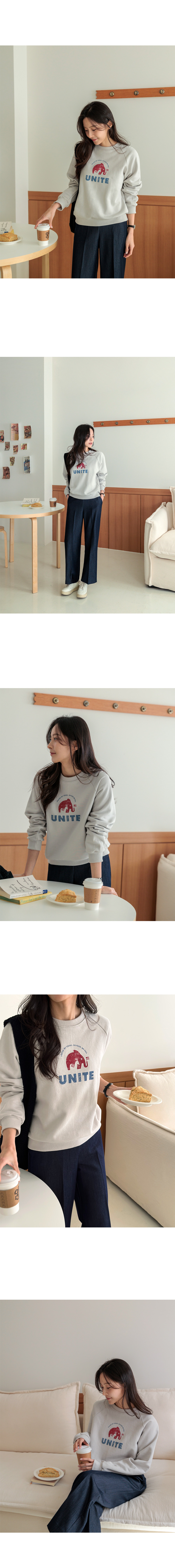 Forever Kids 正韓 可愛大象印花插肩設計 T上衣【A621382】韓國代購